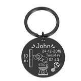 Exquisite Personalized Baby Keychain