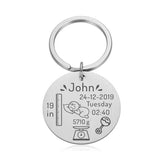 Exquisite Personalized Baby Keychain