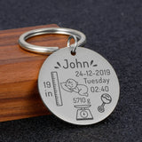 Exquisite Personalized Baby Keychain