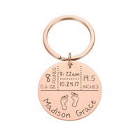 Exquisite Personalized Baby Keychain
