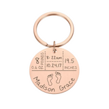 Exquisite Personalized Baby Keychain