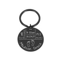 Exquisite Personalized Baby Keychain