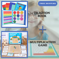 FractionFun™ Magnetic Math Learning Kit