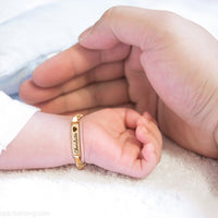 Personalized baby bracelets