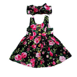 GIRL ROSE DRESS - babiespace