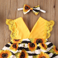 Sunflower SKIRT OUTFIT - babiespace