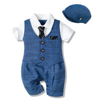 BLUE GENTELMAN FORMAL SUIT - babiespace