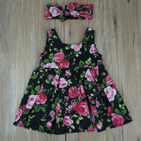 GIRL ROSE DRESS - babiespace