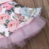 FLORAL SKIRT OUTFIT - babiespace