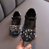 Pearl Rhinestones Shining Shoes