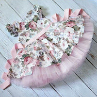 FLORAL SKIRT OUTFIT - babiespace