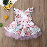 FLORAL SKIRT OUTFIT - babiespace