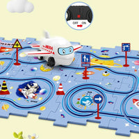 Copy WideBundle of PuzzleRacer™ Kids Car Track Set